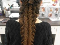 Прически на длинные волосы от мастера Сирко Татьяна. Фото #