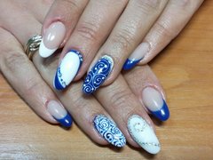 Дизайн нарощенных ногтей от мастера Пшеничная Ирина. Фото #fl/20553