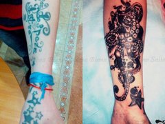 Исправление татуировок от мастера Саитова Диана. Фото #21147