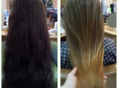 Брондирование волос от мастера Ваталинская Татьяна. Фото #fl/21904