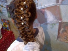 Прически на длинные волосы от мастера Дручинина Анастасия. Фото #2202