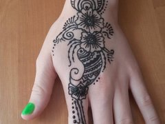 Татуировки хной от мастера Мельникова Кристина. Фото #22060