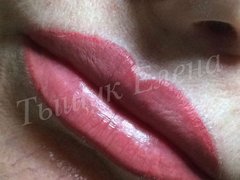 Татуаж губ от мастера Тыщук Алёна. Фото #22410