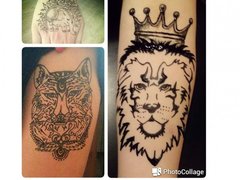 Татуировки хной от мастера Сaпуновa Анастасия. Фото #22526