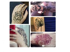 Временные татуировки от мастера Сaпуновa Анастасия. Фото #fl/22529