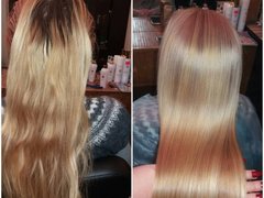 Осветление волос от мастера Жиденко Алёна. Фото #fl/23016