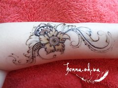 Татуировки хной от мастера Годлевская Елена. Фото #fl/23992