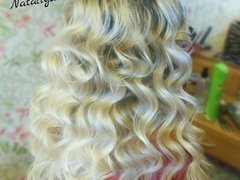 Укладка вьющихся волос от мастера Ланская Наталья. Фото #fl/24888