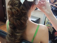 Прически на длинные волосы от мастера Дацько Тамила. Фото #fl/2630