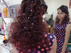 Прически на длинные волосы от мастера Дацько Тамила. Фото #fl/2632