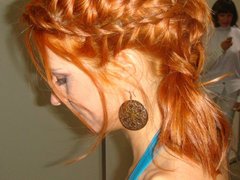 Прически на средние волосы от мастера Гайдаш Ирина. Фото #fl/2768