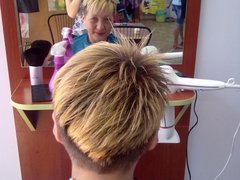 Стрижки на короткие волосы от мастера Граф Марина. Фото #fl/309
