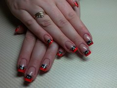 Коррекция нарощенных ногтей от мастера Дмитриева Наталья. Фото #fl/3470