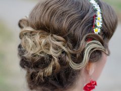 Прически на средние волосы от мастера Марченко Любовь. Фото #fl/3845