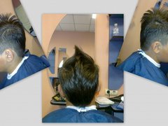 Мужские стрижки на короткие волосы от мастера Dafni Алёна. Фото #fl/3982