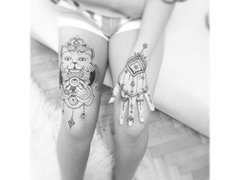 Татуировки хной от мастера Карапетян Альбина. Фото #4285