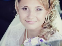 Свадебный макияж от мастера Цветаева Юлия. Фото #fl/4330