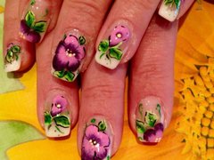 Художественная роспись ногтей от мастера Бабич Алена. Фото #fl/4432
