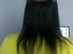 Горячая технология наращивания волос от мастера Зайченко Виктория. Фото #fl/5657