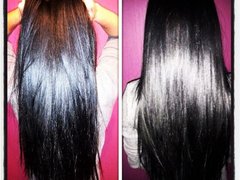 Горячая технология наращивания волос от мастера Чечуринская Татьяна. Фото #fl/5846