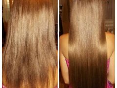 Горячая технология наращивания волос от мастера Чечуринская Татьяна. Фото #fl/5849