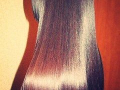 Химическое выпрямление волос от мастера Чечуринская Татьяна. Фото #fl/5854
