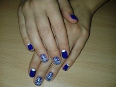 Дизайн ногтей  от мастера Акатова Вероника. Фото #6206