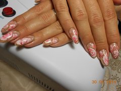 Художественная роспись ногтей от мастера Приятная Наталья. Фото #7103