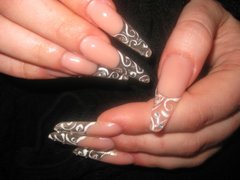 Дизайн нарощенных ногтей от мастера Юрина Ирина. Фото #fl/8952