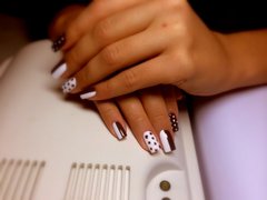 Коррекция нарощенных ногтей от мастера Иванова Елена. Фото #fl/9105